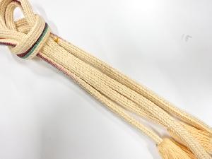 正絹　撚り房　手組帯締め